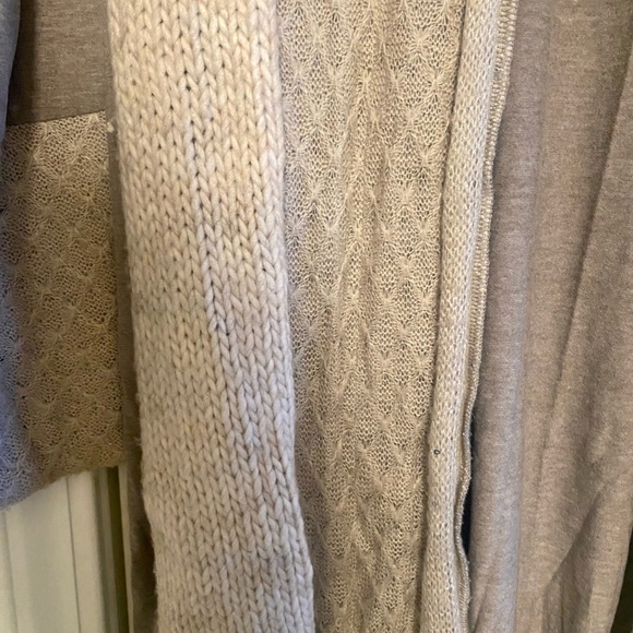 Venus Grey Beige Neutral Cardigan - Large - Picture 3 of 5